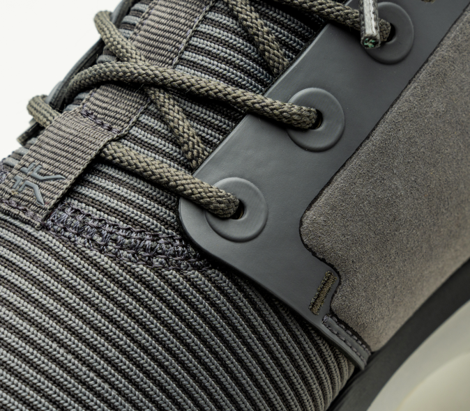 sauge des montagnes/blanc/gris fumé chaussures Kuru 68LZ162 large de l\'atome Hommes