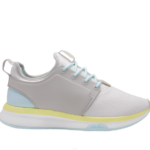 blanc brillant/bleu glacier chaussures Kuru 68LZ48 large de l'atome femmes