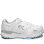 blanc brillant/brouillard bleu chaussures Kuru 68LZ49 large cinétique femmes