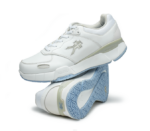blanc brillant/brouillard bleu chaussures Kuru 68LZ49 large cinétique femmes – Image 7
