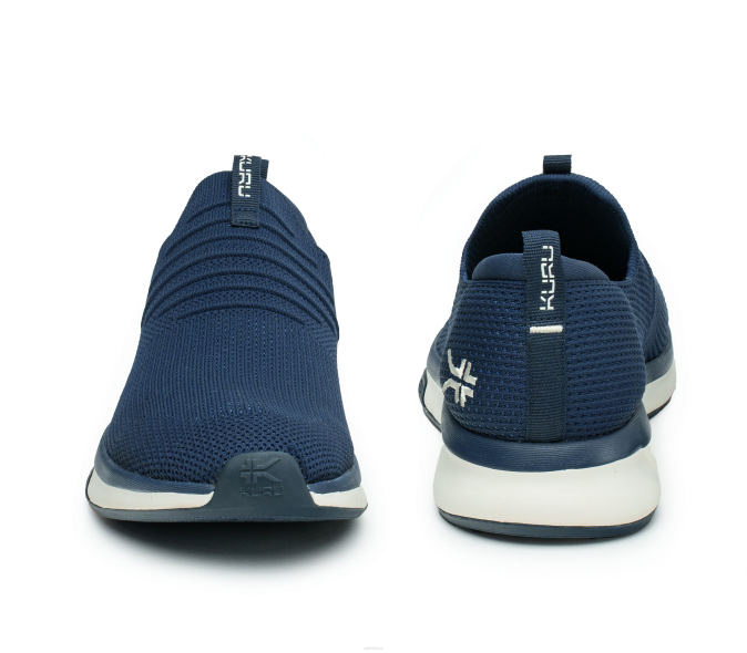 bleu nuit/bleu minéral chaussures Kuru 68LZ178 atome slip-on Hommes – Image 4
