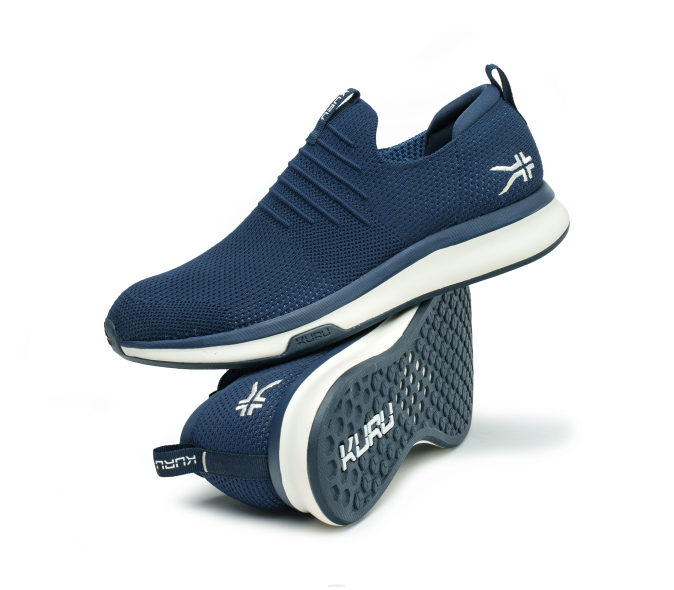 bleu nuit/bleu minéral chaussures Kuru 68LZ178 atome slip-on Hommes – Image 7