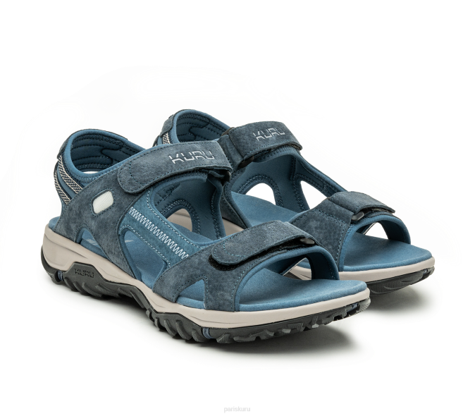 bleu nuit/gris pierre chaussures Kuru 68LZ193 bande de roulement Hommes – Image 2