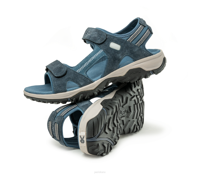 bleu nuit/gris pierre chaussures Kuru 68LZ193 bande de roulement Hommes – Image 7