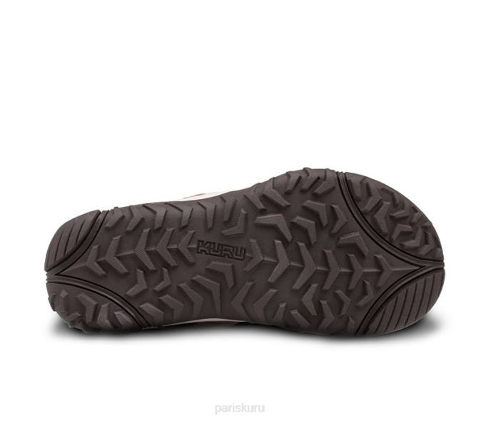 brun cèdre/crème vanille/kaki pâle chaussures Kuru 68LZ101 bande de roulement femmes – Image 5