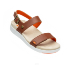 brun noyer/orange sanguine chaussures Kuru 68LZ111 glisser femmes – Image 3
