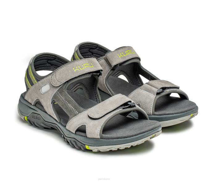 colombe sauvage/ombre sombre/vert citron chaussures Kuru 68LZ203 bande de roulement Hommes – Image 2