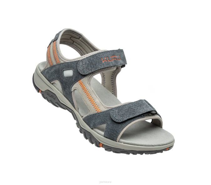 gris ardoise/orange brûlé chaussures Kuru 68LZ200 bande de roulement Hommes – Image 3