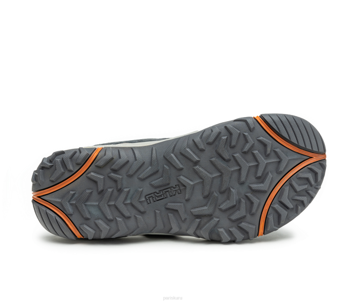 gris ardoise/orange brûlé chaussures Kuru 68LZ200 bande de roulement Hommes – Image 6