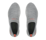gris chiné/blanc/rose pêche chaussures Kuru 68LZ70 foulée femmes – Image 5