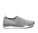 gris chiné/blanc/rose pêche chaussures Kuru 68LZ91 pas large femmes