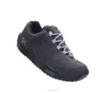 gris fumé/noir de jais/violet chaussures Kuru 68LZ51 chicane large femmes – Image 3