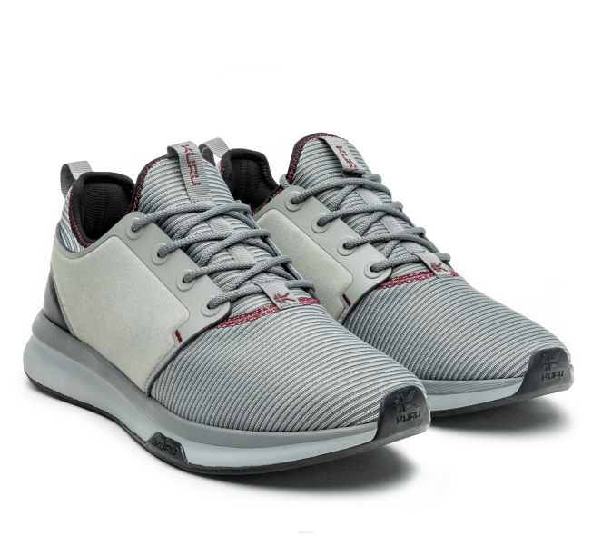 gris orage/noir chaussures Kuru 68LZ174 large de l'atome Hommes – Image 2