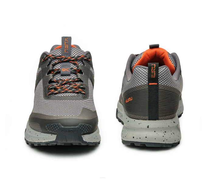 gris plomb/épice orange chaussures Kuru 68LZ138 piste d'atome Hommes – Image 6