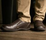 gris plomb/havane chaussures Kuru 68LZ179 Kivi Hommes – Image 5