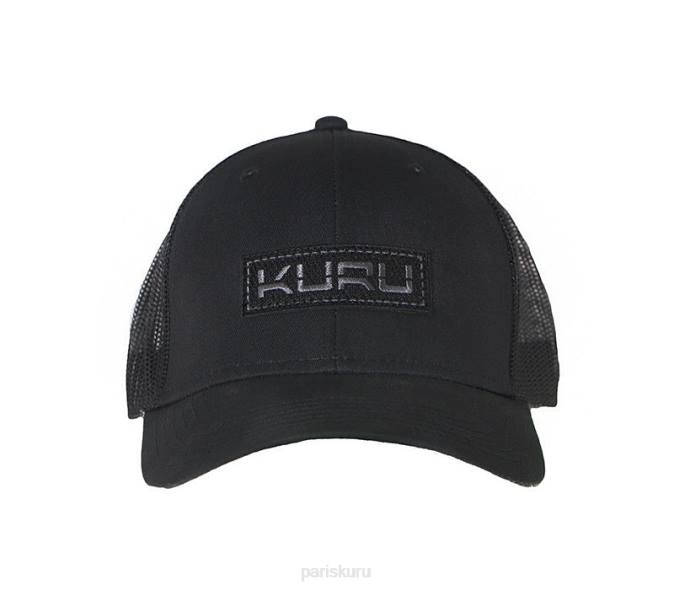 noir_chapeau_kuru_68lz209_chapeau_de_camionneur_unisexe.jpg noir chapeau Kuru 68LZ209 chapeau de camionneur unisexe – Image 1