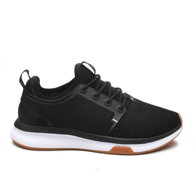 noir_de_jais_blanc_gomme_chaussures_kuru_68lz3_atome_femmes.png noir de jais/blanc/gomme chaussures Kuru 68LZ3 atome femmes – Image 1