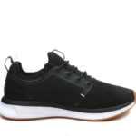 noir de jais/blanc/gomme chaussures Kuru 68LZ54 large de l'atome femmes