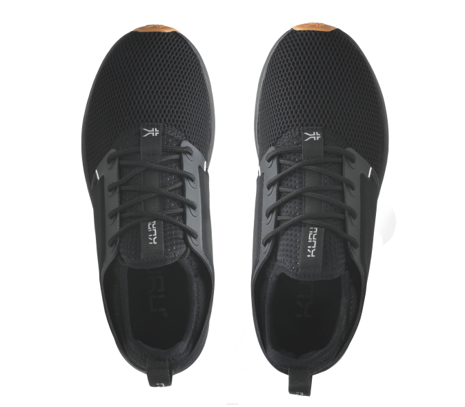 noir de jais/blanc/gomme chaussures Kuru 68LZ54 large de l'atome femmes – Image 5