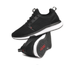 noir de jais/blanc/rouge feu chaussures Kuru 68LZ157 atome Hommes – Image 7