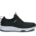 noir de jais chaussures Kuru 68LZ77 atome slip-on femmes