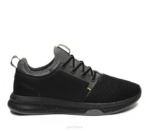 noir de jais/citron chaussures Kuru 68LZ155 atome Hommes