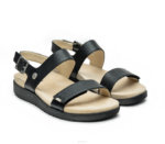 noir de jais/sable chaussures Kuru 68LZ114 glisser femmes – Image 2