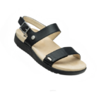 noir de jais/sable chaussures Kuru 68LZ114 glisser femmes – Image 3