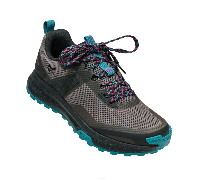 noir de jais/sarcelle foncé chaussures Kuru 68LZ5 piste d'atome femmes – Image 5