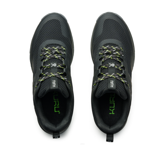 noir de jais/vert k u r u chaussures Kuru 68LZ145 piste d'atome Hommes – Image 7