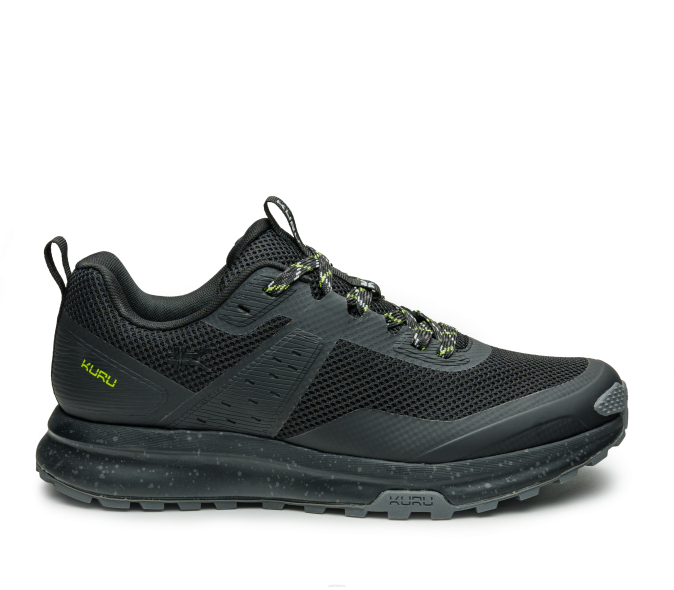 noir_de_jais_vert_k_u_r_u_chaussures_kuru_68lz145_piste_datome_hommes.png noir de jais/vert k u r u chaussures Kuru 68LZ145 piste d'atome Hommes – Image 1