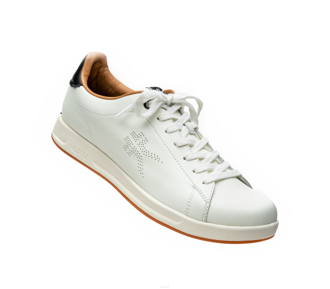 nouveau/blanc brillant/noir de jais chaussures Kuru 68LZ151 errer Hommes – Image 2