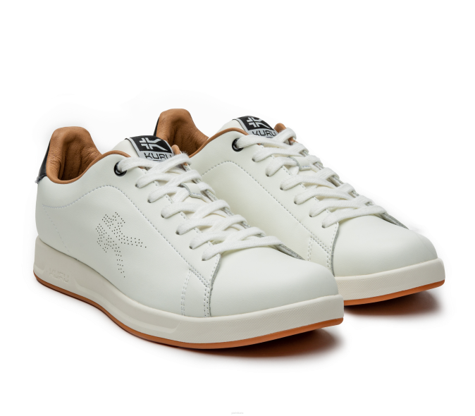 nouveau/blanc brillant/noir de jais chaussures Kuru 68LZ151 errer Hommes – Image 3