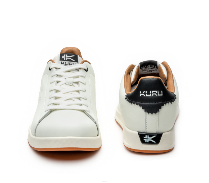 nouveau/blanc brillant/noir de jais chaussures Kuru 68LZ151 errer Hommes – Image 4
