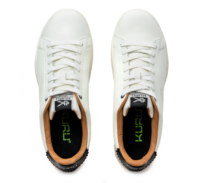 nouveau/blanc brillant/noir de jais chaussures Kuru 68LZ151 errer Hommes – Image 5