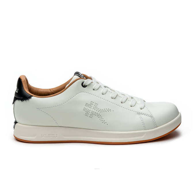 nouveau_blanc_brillant_noir_de_jais_chaussures_kuru_68lz151_errer_hommes.png nouveau/blanc brillant/noir de jais chaussures Kuru 68LZ151 errer Hommes – Image 1