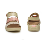paille/pêche clair chaussures Kuru 68LZ110 muse de la coda femmes – Image 5
