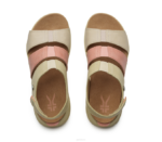 paille/pêche clair chaussures Kuru 68LZ110 muse de la coda femmes – Image 6