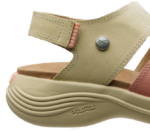 paille/pêche clair chaussures Kuru 68LZ110 muse de la coda femmes – Image 10