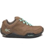 pierre chaude/noir de jais/vert menthe chaussures Kuru 68LZ45 chicane large femmes