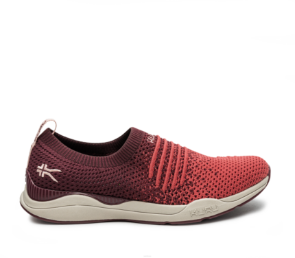 prune/rose chaussures Kuru 68LZ98 pas large femmes