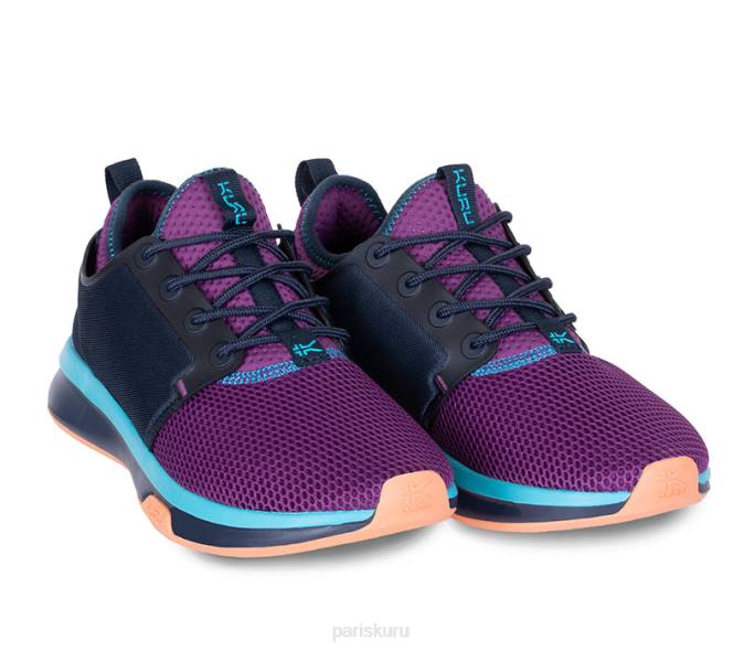 raisin électrique/bleu nuit chaussures Kuru 68LZ41 large de l'atome femmes – Image 2