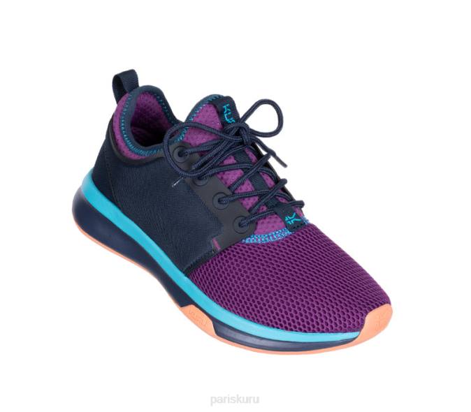 raisin électrique/bleu nuit chaussures Kuru 68LZ41 large de l'atome femmes – Image 4