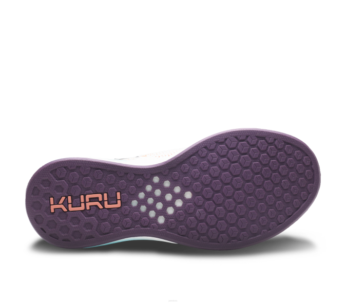 sorbet orange/bleu calypso chaussures Kuru 68LZ10 flux femmes – Image 6