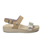 taupe/métallisé chaussures Kuru 68LZ116 glisser femmes