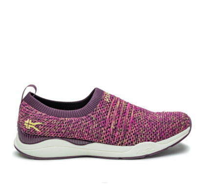 violet prune/confetti chaussures Kuru 68LZ80 foulée femmes