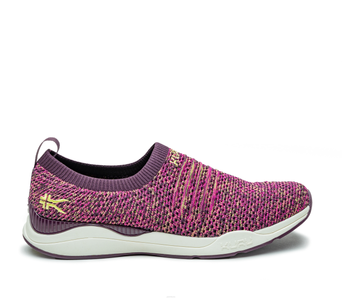 violet_prune_confetti_chaussures_kuru_68lz80_foulee_femmes.png violet prune/confetti chaussures Kuru 68LZ80 foulée femmes – Image 1