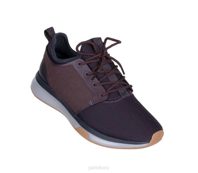 violet vin/gris orage/ombre noire chaussures Kuru 68LZ43 large de l'atome femmes – Image 4