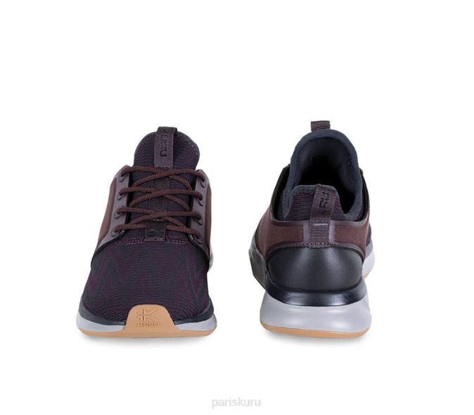 violet vin/gris orage/ombre noire chaussures Kuru 68LZ43 large de l'atome femmes – Image 5