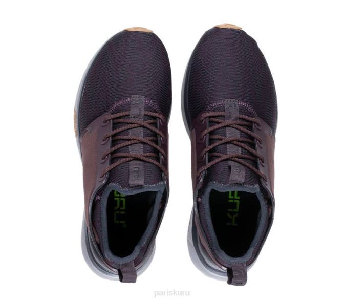 violet vin/gris orage/ombre noire chaussures Kuru 68LZ43 large de l'atome femmes – Image 6